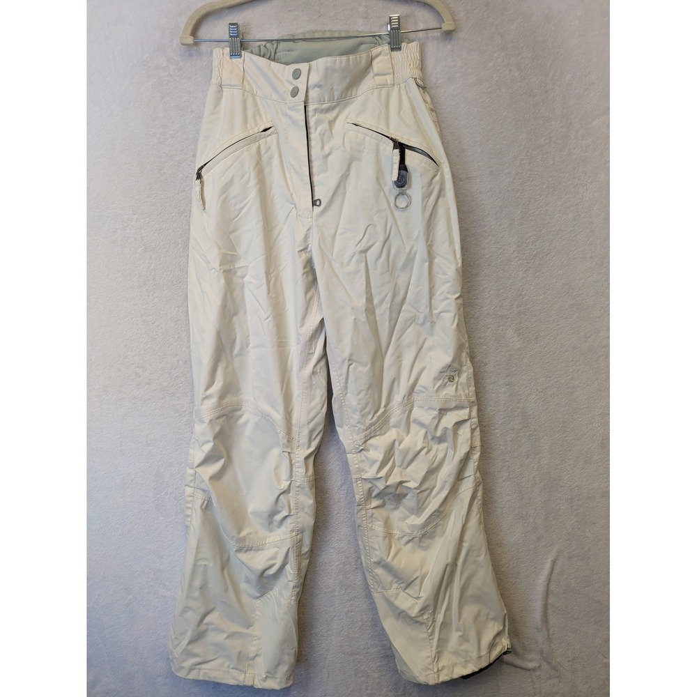 Rossignol Women's Size S Ski Pants Cream Off-White Insulated‎ Snowboard